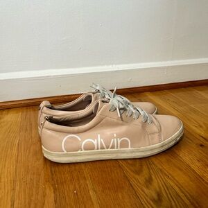 Calvin Klein Women’s Blush Pink Sneakers Size 10